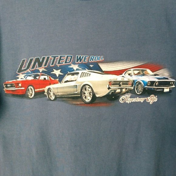 No Bad Days | Blue United We Roll Short Sleeve Tee - Picture 1 of 8